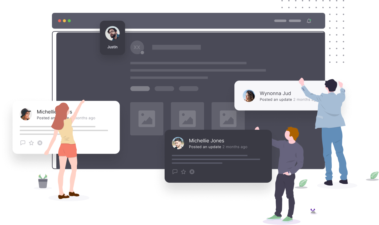 BuddyBuilder community website built with Elementor