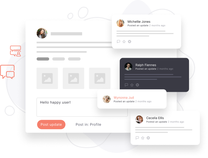 BuddyBoss template preview