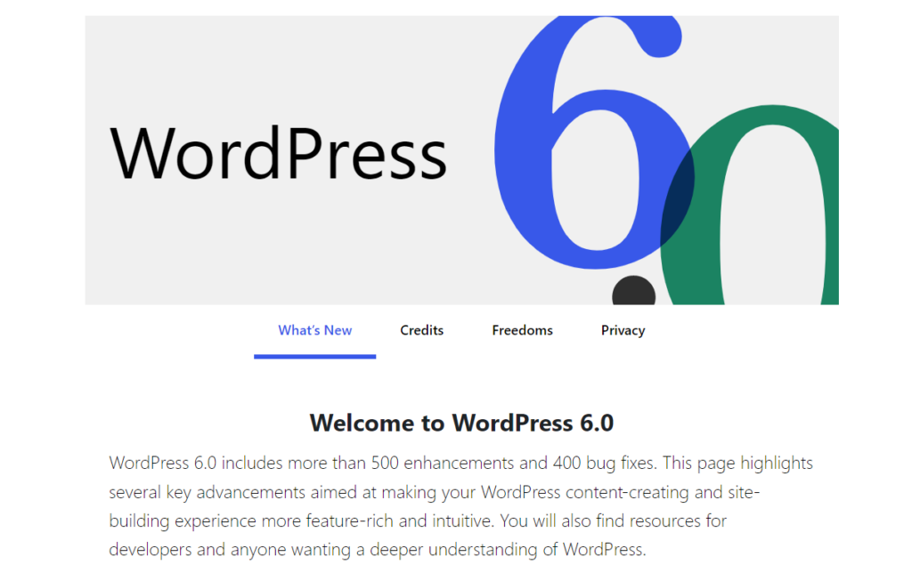 Wordpress 6