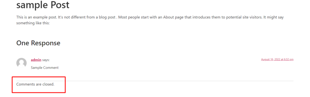 How to Easily Fix The Comments Are Closed Issue in WordPress